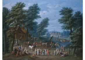 Detail images:  Maler in Art der Holländischen Schule des 17. Jahrhunderts