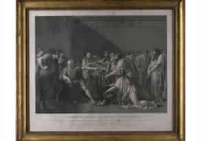 Detail images:  Hippokrates verweigert die Geschenke von Artaxerxes