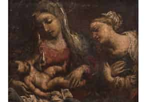Detail images:  Oberitalienischer Maler in der Nachfolge von Correggio