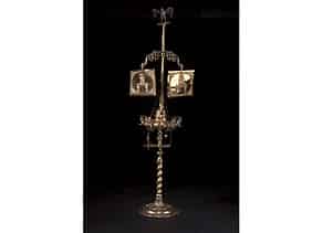Detailabbildung:  Große Chanukka-Öllampe des 18. Jahrhunderts