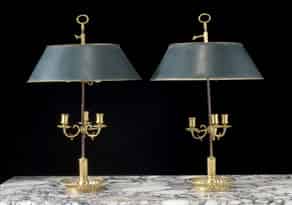 Detail images:  Paar Tischlampen