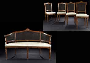 Detail images:  Louis XVI-Sitzgruppe