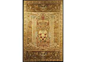 Detail images:  Wand-Tapisserie mit Medici-Wappen