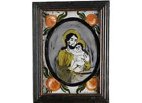 Detailabbildung:  Der Heilige Joseph mit dem Jesuskind