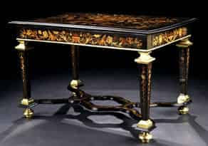 Detailabbildung:  Seltener Spieltisch im Louis XIV-Stil