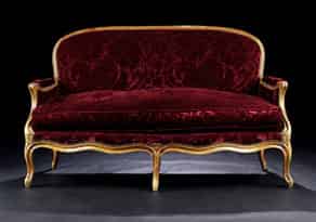 Detailabbildung:  Louis XV-Sofa