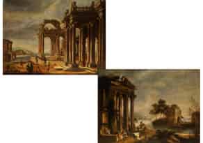 Detail images:  Italienischer Capriccio-Maler