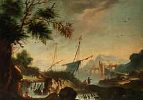 Detailabbildung:  Italienischer Maler des 18. Jahrhunderts in Nachfolge von Vernet