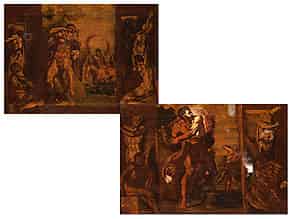 Detailabbildung:  Italienischer Maler des 17. Jahrhunderts aus dem Kreis des Venezianers Giulio Carpioni, 1613 - 1678