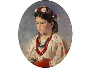 Detailabbildung:  Matern, Russischer Maler des 19. Jahrhunderts