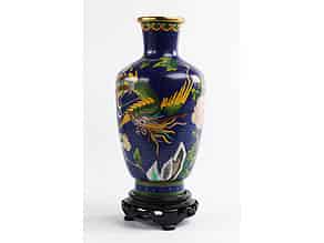 Detailabbildung:  Cloisonné-Vase