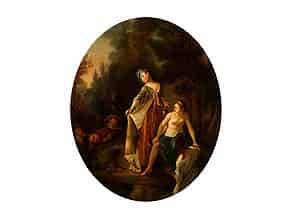 Detail images:  Französischer Maler des 18. Jahrhunderts in der Watteau-Nachfolge