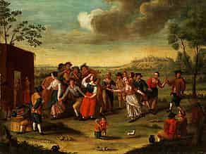 Detailabbildung:  Niederländischer Maler in der Nachfolge Teniers
