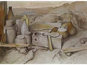 Detail images:  Samuel Bak, Geb. 1933, Israelischer Maler