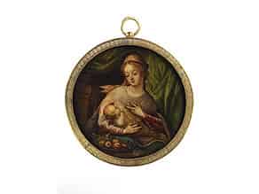 Detail images:  Italienischer Miniaturmaler des 17. Jahrhunderts