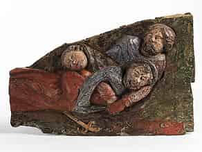 Detail images:  Schnitzgruppe der schlafenden Jünger Jesu
