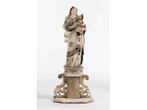 Detail images:  Madonna mit Kind in Alabaster