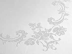 Detail images:  Handgearbeitetes Tafeltuch aus feinem Leinen