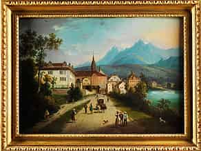 Detail images:  Schwitz, österreichischer Maler des 19. Jahrhunderts