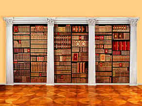 Detailabbildung:  † Bibliothek No. 1 Eine große Bibliothek mit 1130 Büchern des 18. Jahrhunderts, Louis XIV und Louis XV.