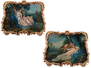 Detailabbildung:  François Boucher, Maler des ausgehenden 18. Jahrhunderts, in der Art von