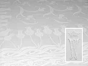 Detail images:  Banketttafeltuch mit prachtvollem Jugendstil-Tulpenmuster