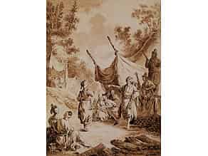 Detail images:  Jean-Baptiste Leprince, 1734 - 1781