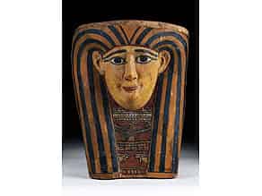 Detailabbildung:  Ägyptische Mumienmaske