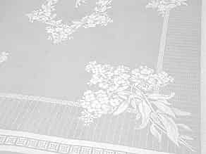 Detail images:  Jugendstil-Tafelgarnitur mit Phlox und Blumenoval
