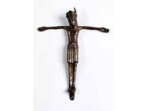 Detail images:  † Romanisches Bronzekruzifix