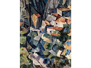 Detail images:  † Kubistischer Maler aus dem Bauhauskreis um 1930