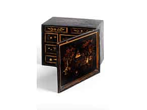 Detail images:  Kleines Kabinettkästchen mit Chinoiseriemalerei