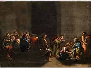 Detail images:  Italienischer Maler des 17./ 18. Jahrhunderts in Anlehnung an die flämische Malerei
