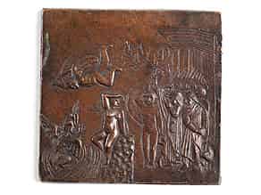 Detail images:  Reliefplakette mit antiker Szenendarstellung