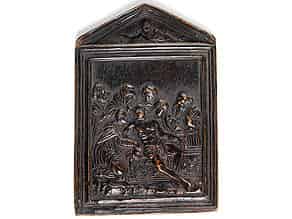 Detail images:  Reliefplakette mit Darstellung der Grablegung Christi