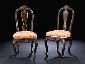 Detailabbildung:  Paar Barock-Stühle