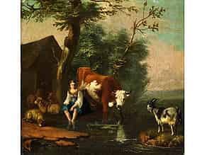Detail images:  Maler des 17./ 18. Jahrhunderts, in der Stilnachfolge von Nicolaes Berchem