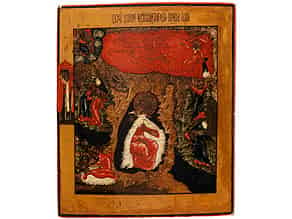 Detail images:  Ikone: Feurige Himmelfahrt des Propheten Elias