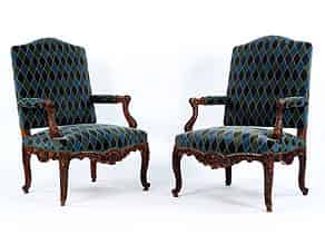 Detailabbildung:  Paar Barock-Stil-Sessel