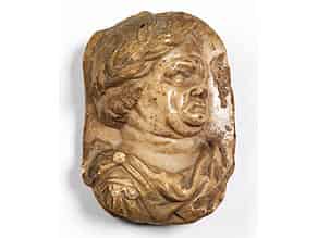 Detail images:  Hochreliefportrait des römischen Kaisers Vitellius