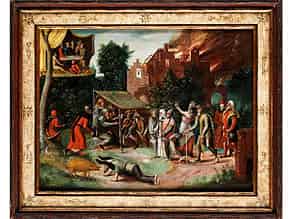 Detail images:  Niederländischer Maler in der Nachfolge von Hieronymus Bosch, 1450 - 1516