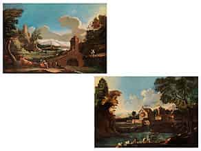 Detail images:  Italienischer Maler des 18. Jahrhunderts in der Stilnachfolge des Marco Ricci, 1676 - 1729