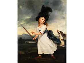Detailabbildung:  Englischer Maler in der Nachfolge von Joshua Reynolds
