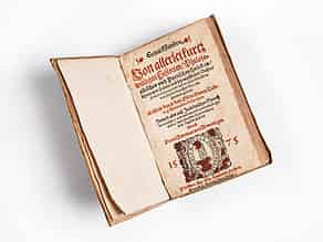 Detail images:  Holzschnitt-Buch von 1575