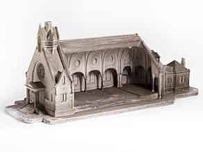 Detailabbildung:  Modell eines Kirchengebäudes