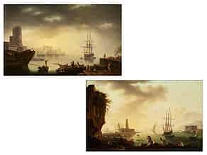 Detail images:  Claude Joseph Vernet, 1714 Avignon - 1789 Paris, Umkreis