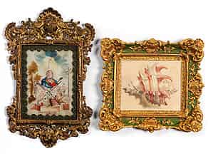 Detail images:  Zwei barocke Rahmen