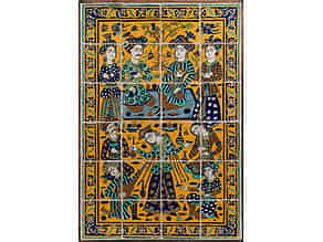 Detail images:  Großes, persisches Fliesenbild