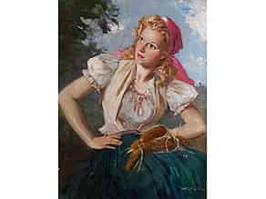 Detail images:  Maria Szantho, 1899 - 1984 Ungarischer Maler