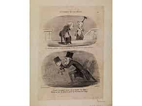 Detail images:  Honoré Daumier, 1808 - 1879